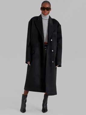 The Frankie Shop "Anya" Coat in Black, size XS/S (fits like Medium)